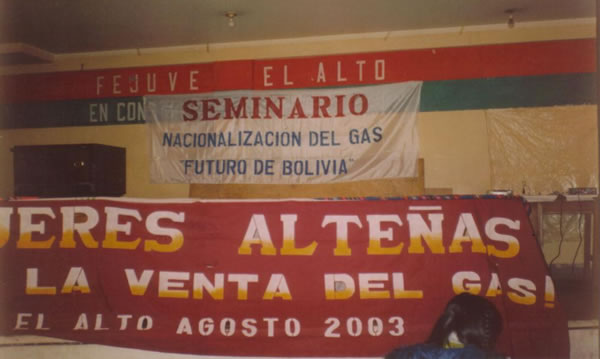 nosotras en la Fejuve